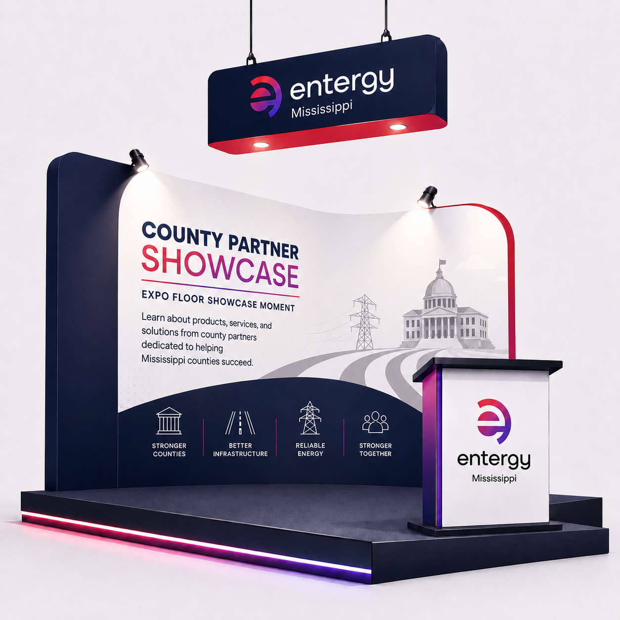 Entergy Mississippi — County Partner Showcase, Expo Floor Showcase Moment